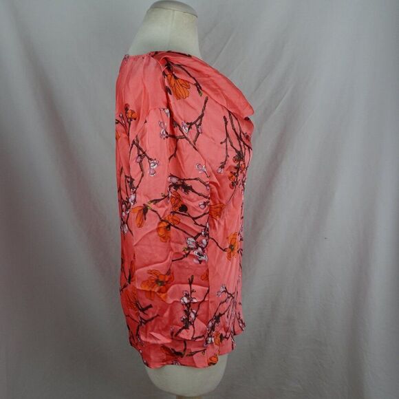 Elementz Women Floral Blouse Top Size L - Picture 4 of 11